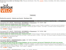 Tablet Screenshot of produits.boutique-velo.com
