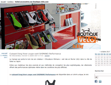 Tablet Screenshot of blog.boutique-velo.com